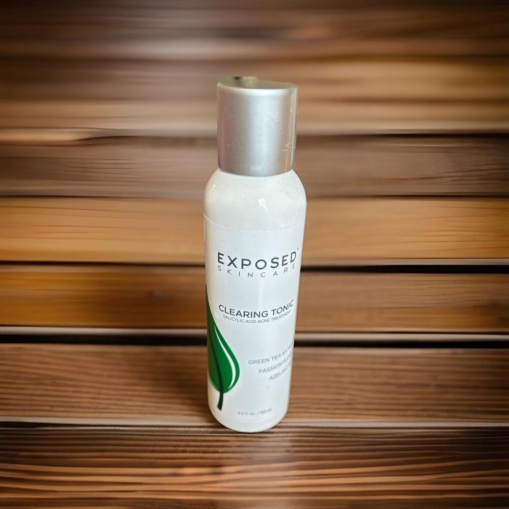 NEW AND SEALED! Exposed Skincare Clearing Tonic 4 Fl. Oz. 6/25 Expiration - Picture 2 of 3